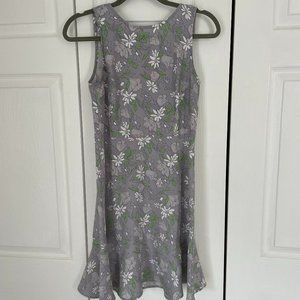 Loft Floral Mini Dress